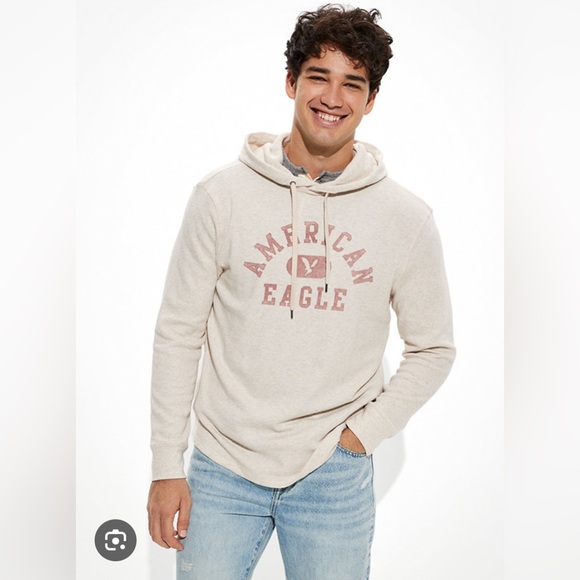 AE Super Soft Graphic Thermal Hoodie Tee Size Small - Picture 5 of 5